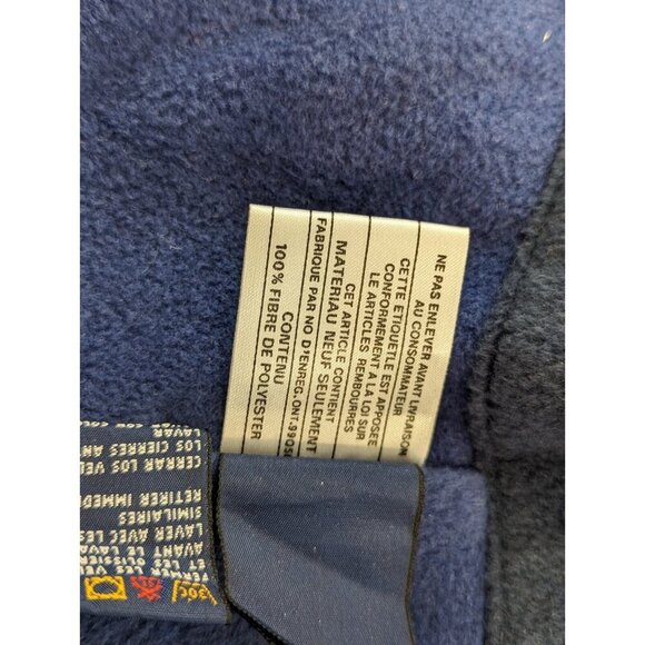 Tommy Hilfiger Red Front Pocket Jacket Polyester Fleece Lining Mens Size Large - Picture 10 of 16